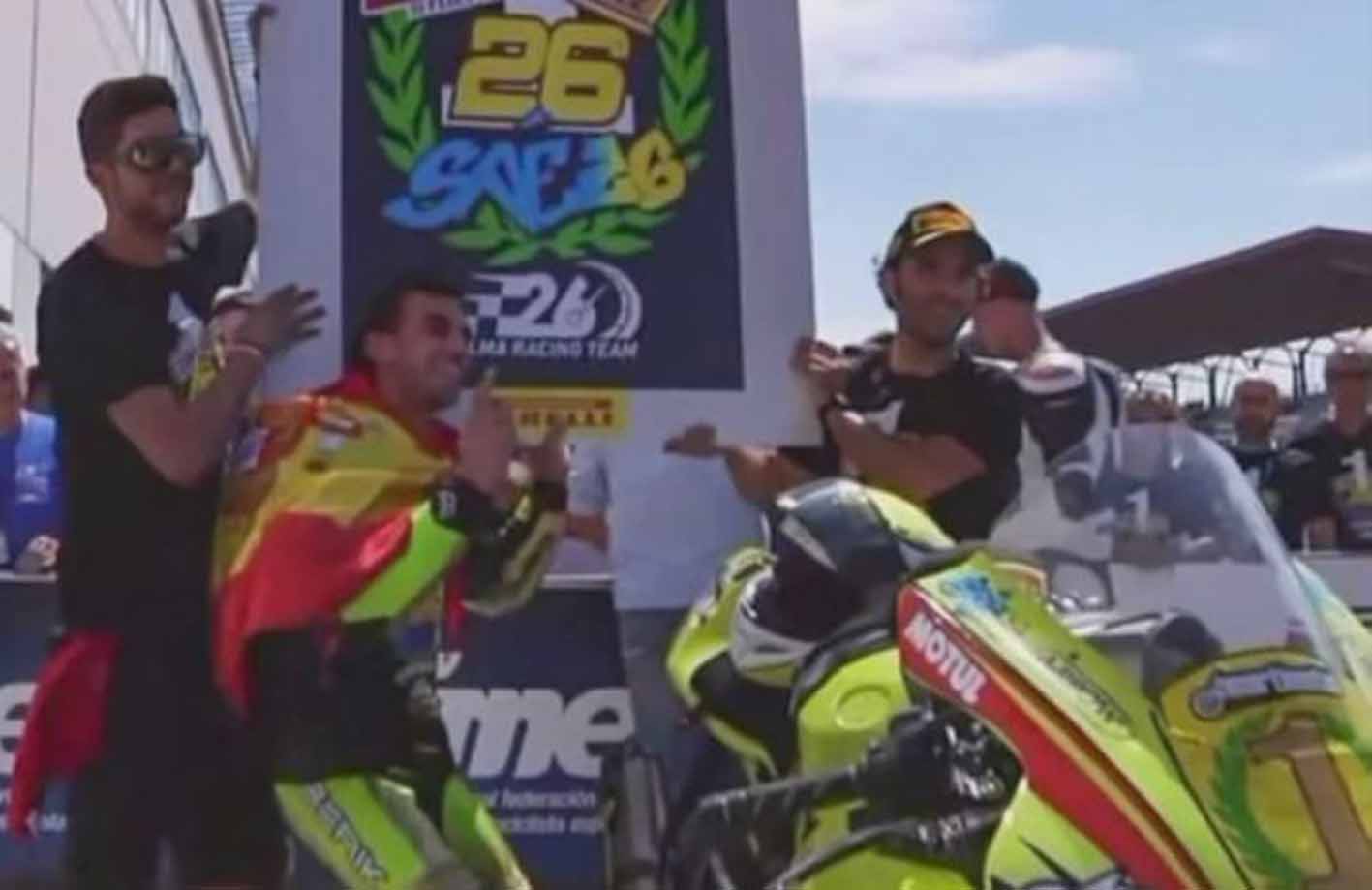 Daniel Sáez, campeón de España de Superbikes.