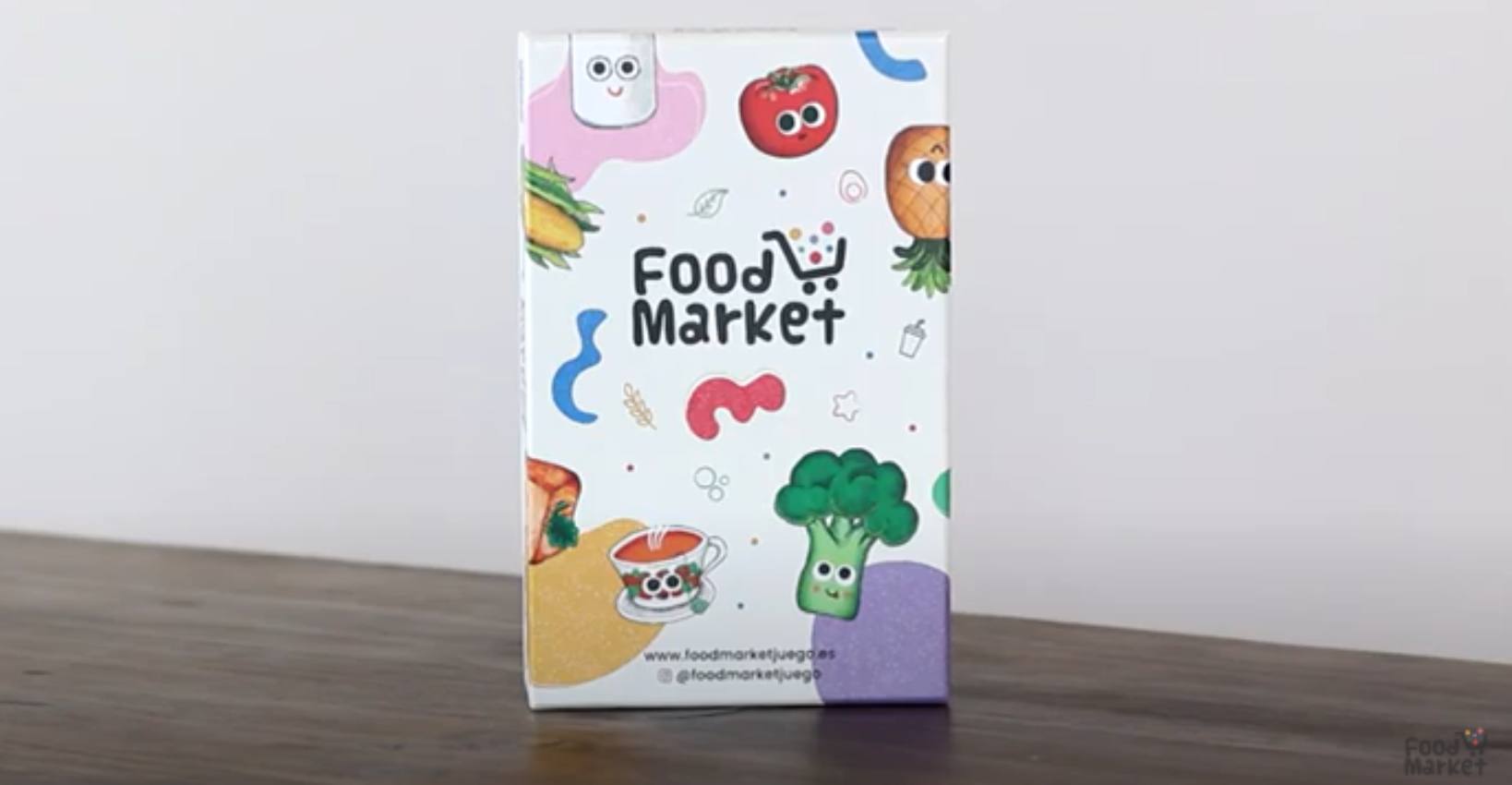 "Food market", el nuevo juego del albaceteño Aitor Sánchez. Imagen de foodmarketjuego.es.