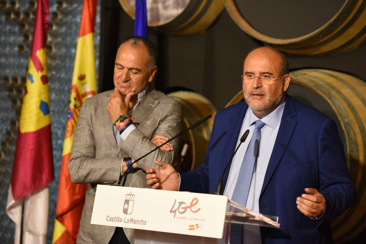 El vicepresidente de Castilla-La Mancha, Emiliano García-Page.