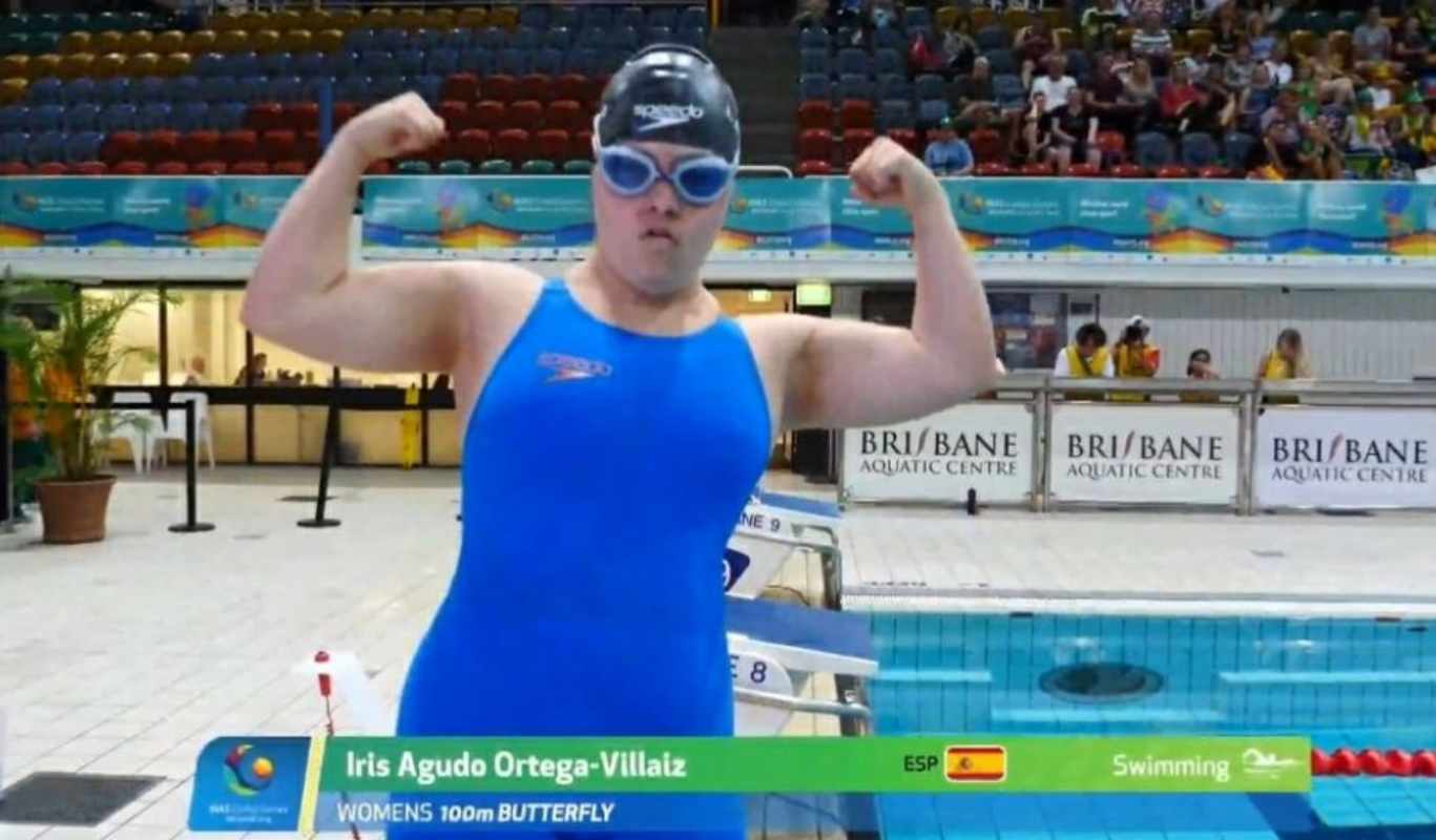 Iris Agudo es una deportista de alto rendimiento que está encuadrada en el CD Down Toledo. Foto: CD Down Toledo.