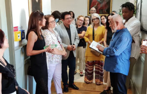 Leonardo Padura ha presentado hoy su libro en Toledo.