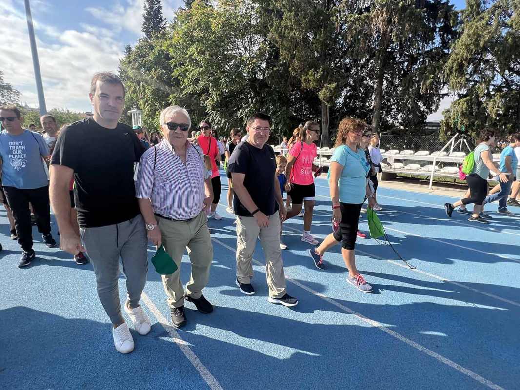 Varios ediles de la Corporación toledana asistieron a la Marcha contra el Cáncer.