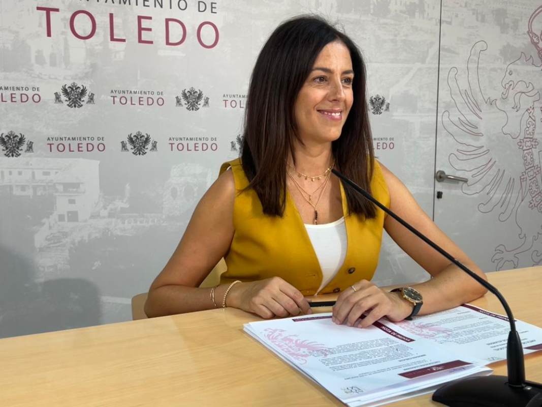 La portavoz del Gobierno local de Toledo, Noelia de la Cruz.