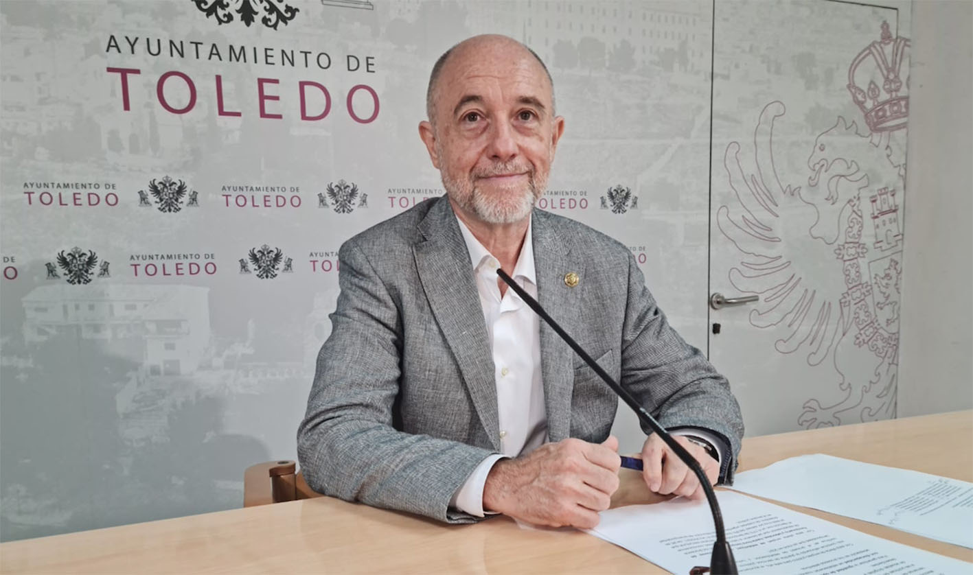 Paco Rueda, concejal de Empleo de Toledo.