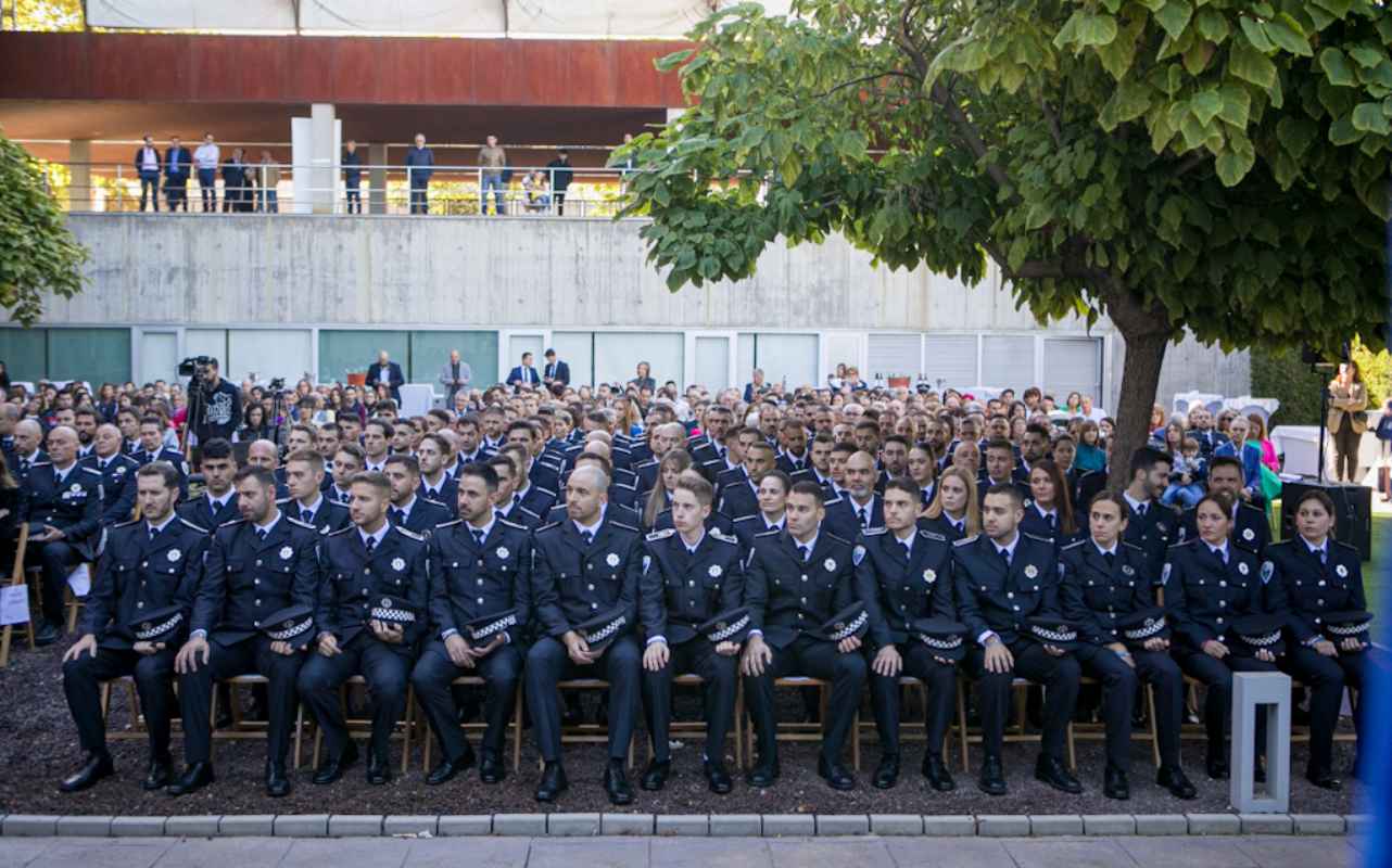 Los nuevos policías locales de Castilla-La Mancha.