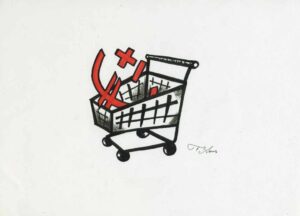 Inflación. Ilustración de Fátima Azorín.