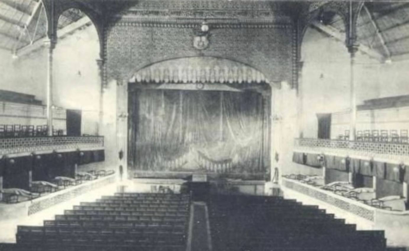 Interior del Teatro Circo desde 1887 hasta 1919. Imagen de Javier López-Galiacho.