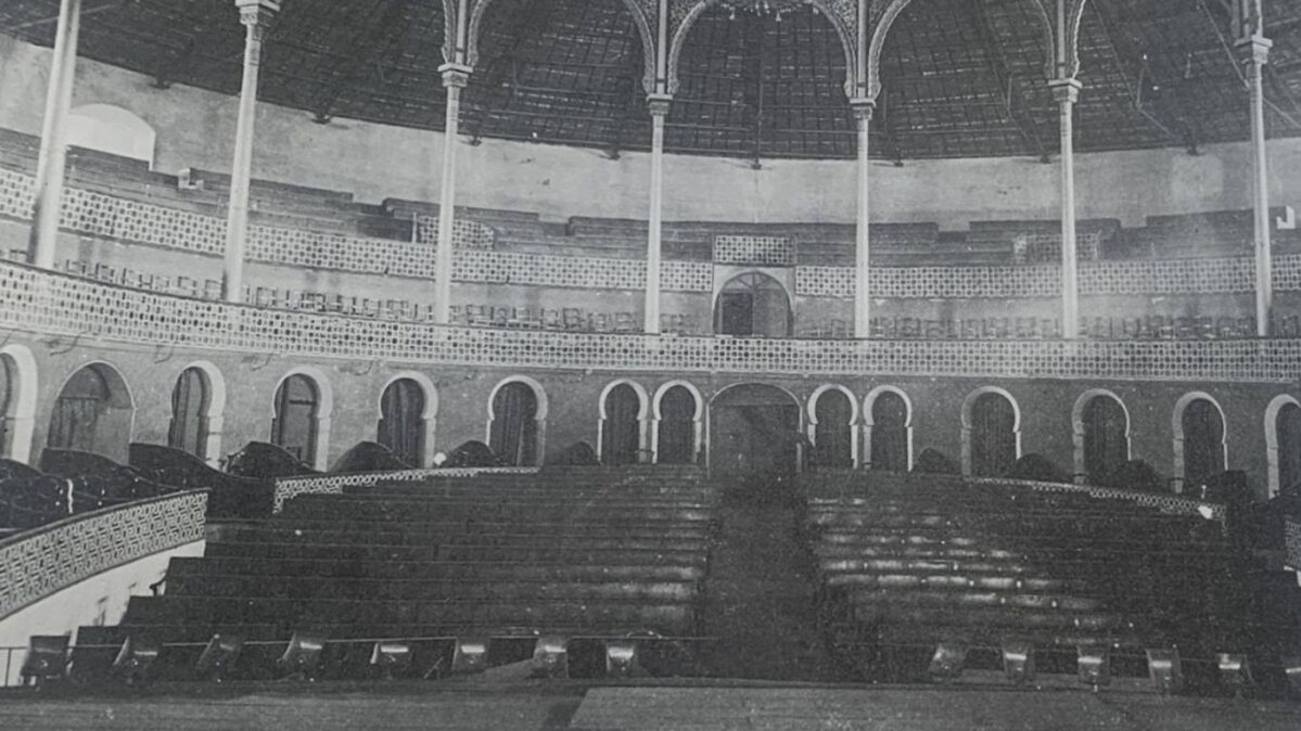 Pista del Teatro Circo hasta 1919.