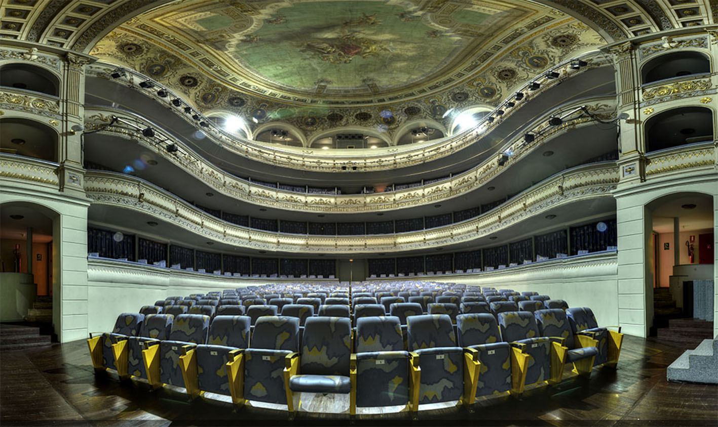 Interior del Teatro de Rojas, en Toledo. Foto: Junta de Comunidades de CLM.