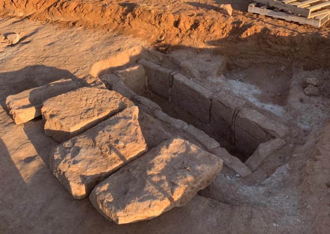 Podría haber 100 tumbas visigodas como esta en Villamayor de Calatrava.