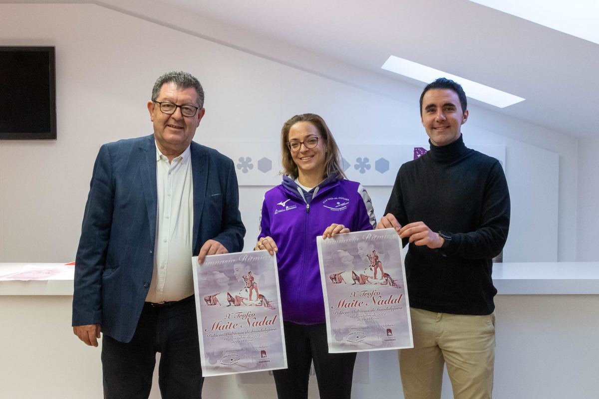 Presentación trofeo Maite Nadal en Guadalajara