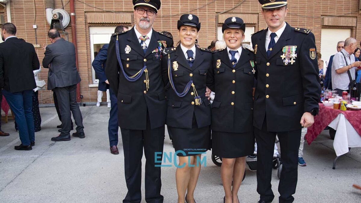 El acto oficial del Día de la Policía Nacional se ha celebrado en Toledo.