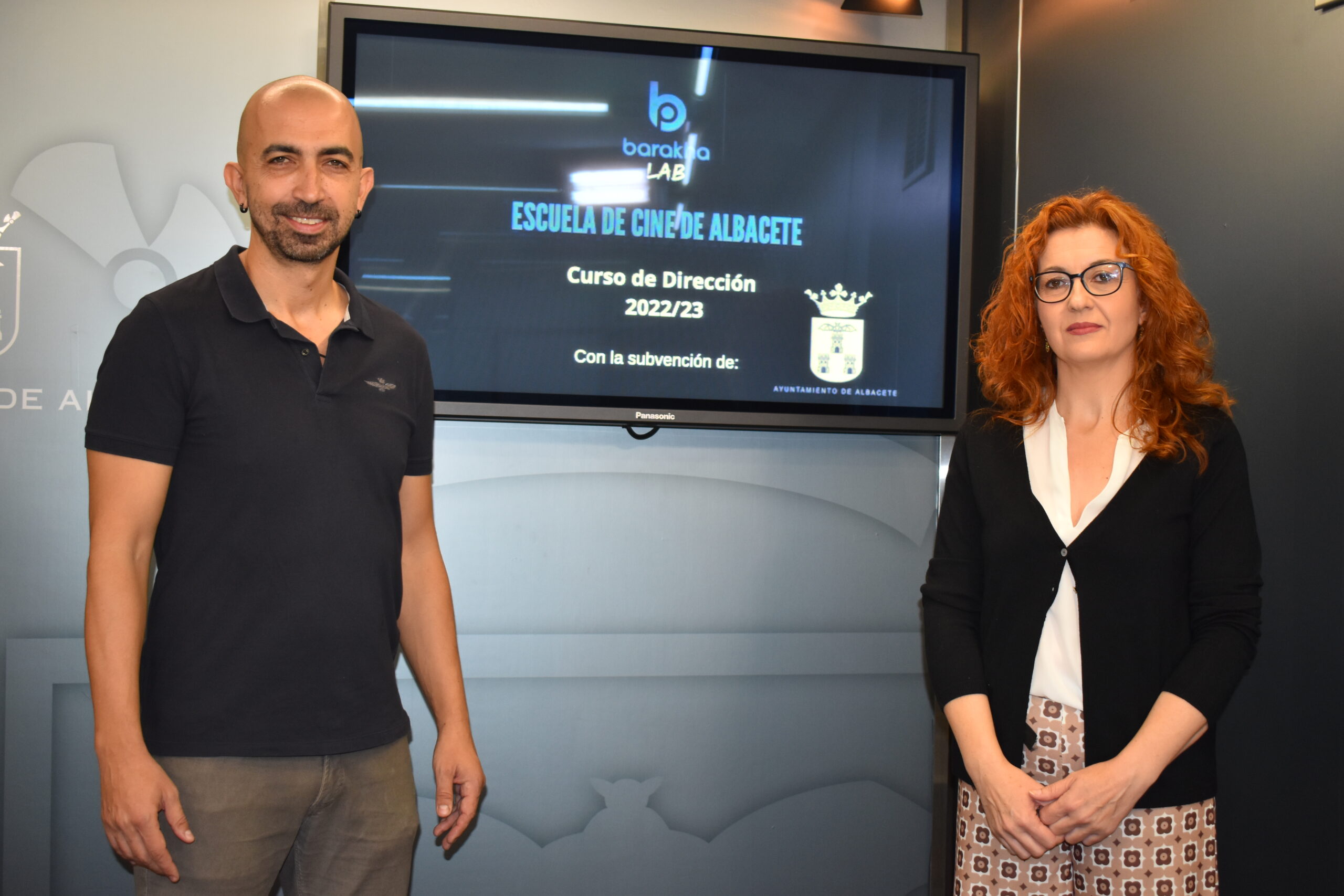 Presentan la nueva edición de la Escuela de Cine en el Ayuntamiento de Albacete.