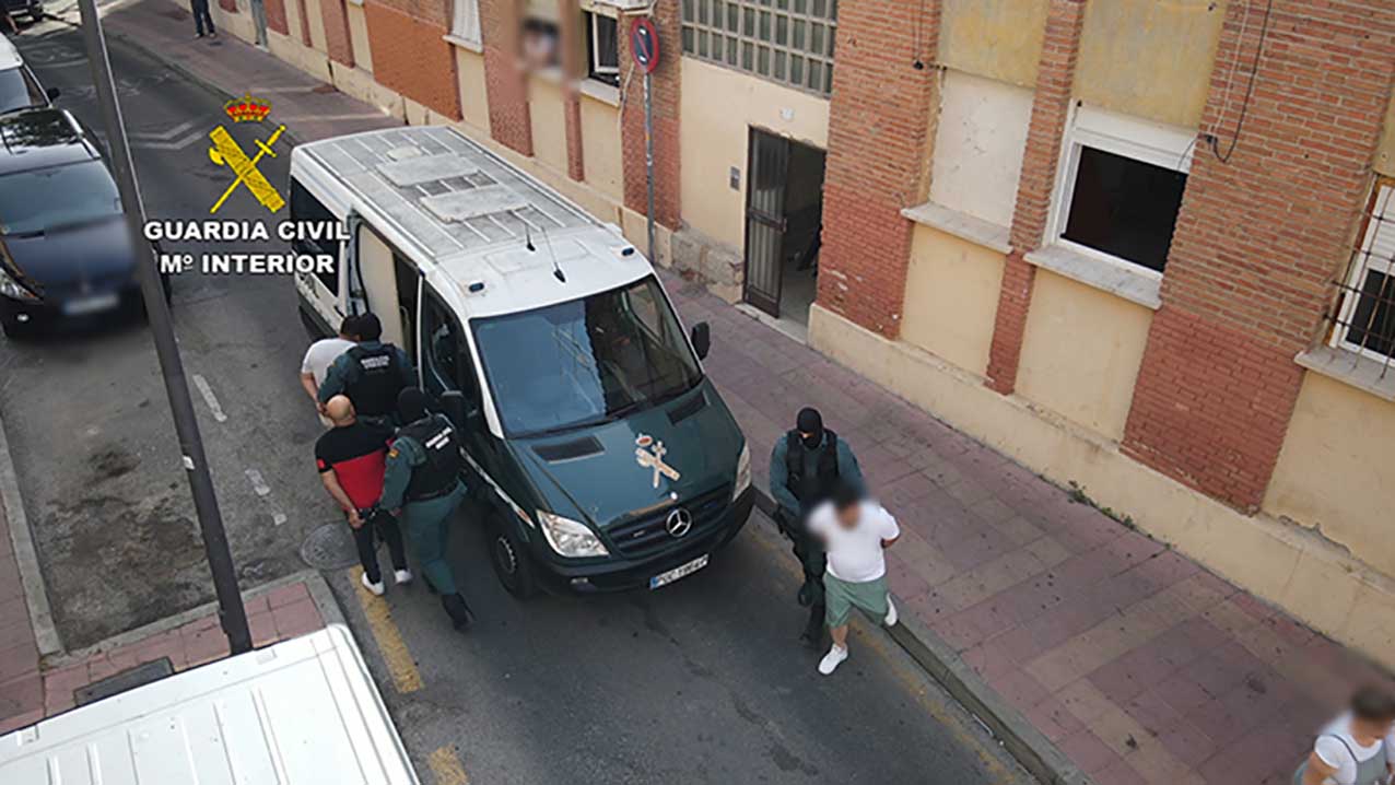 Detenidos por robo de toneladas de cobre