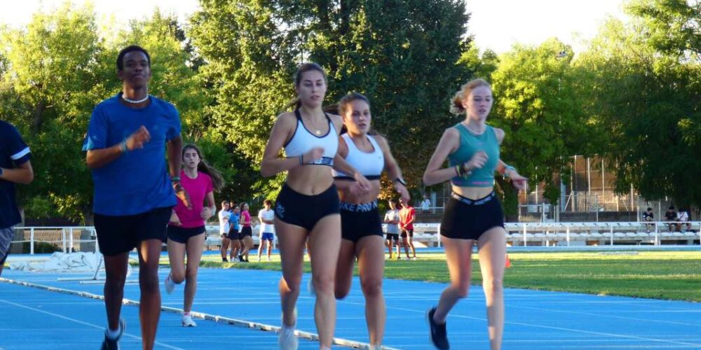 En escena, la escuela de atletismo del Club de Atletismo Toledo. Foto: Club de Atletismo Toledo.