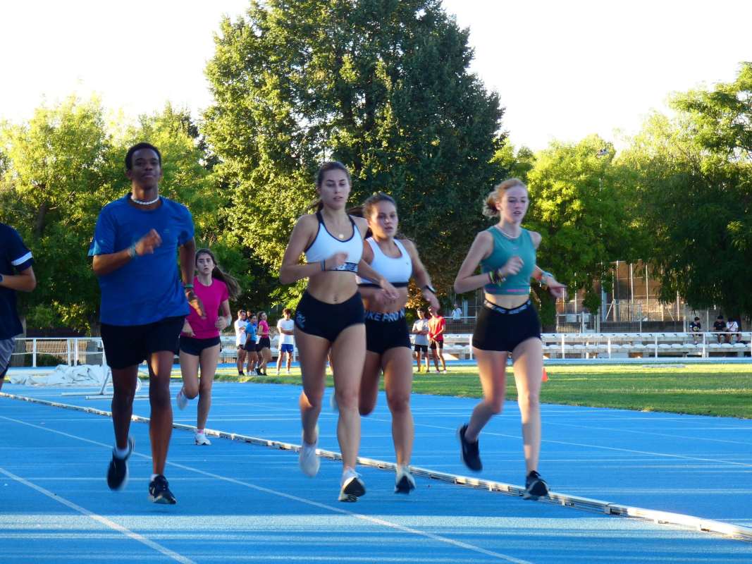 En escena, la escuela de atletismo del Club de Atletismo Toledo. Foto: Club de Atletismo Toledo.