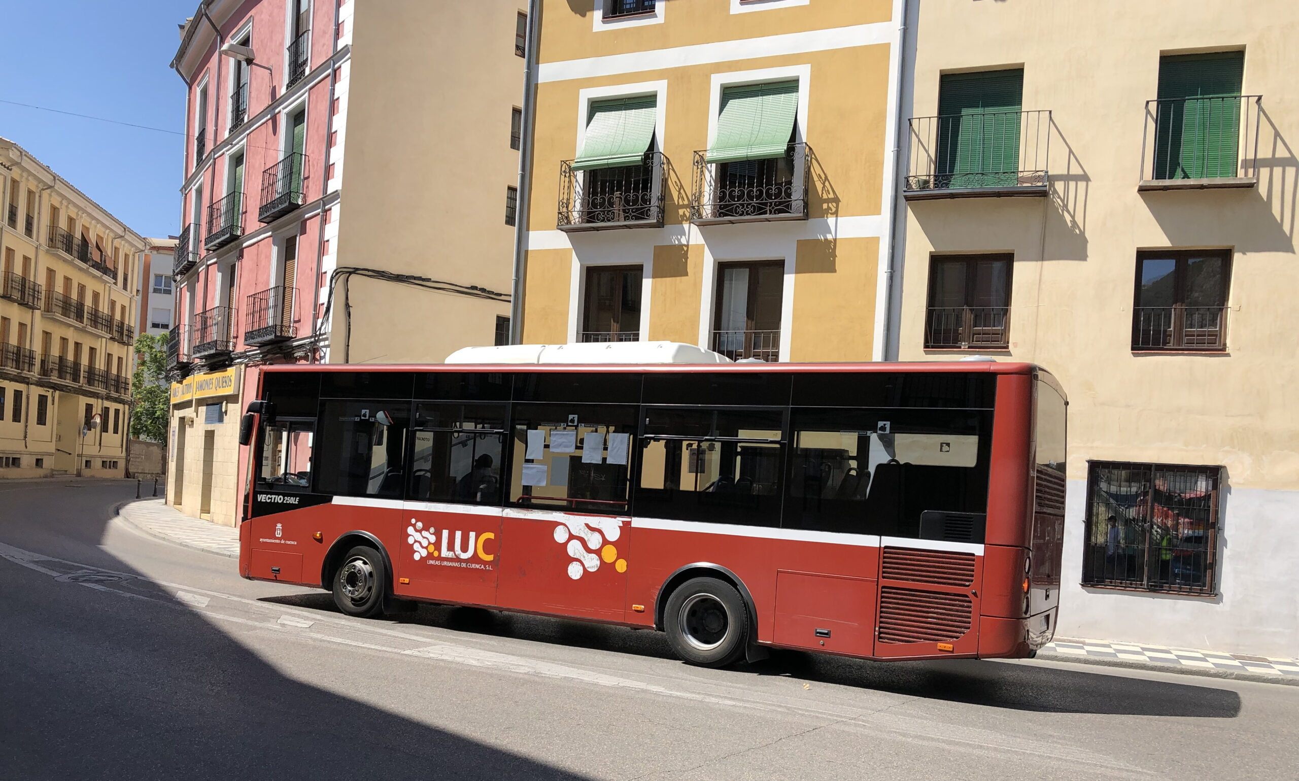 Autobús municipal de Cuenca.