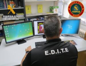 Operación "Rottrenapple". Imagen de la Guardia Civil.