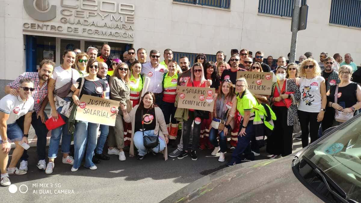 Concentración en Guadalajara.