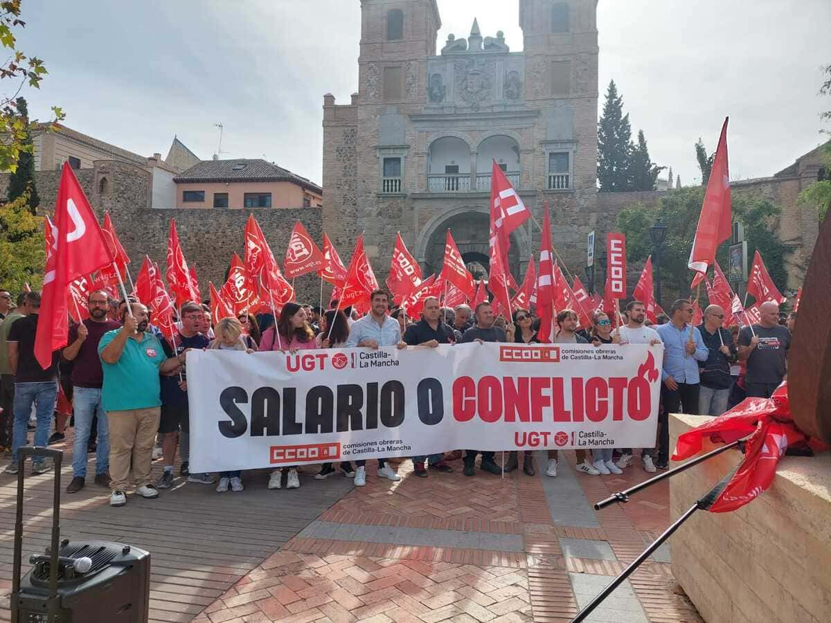 Concentración en Toledo.