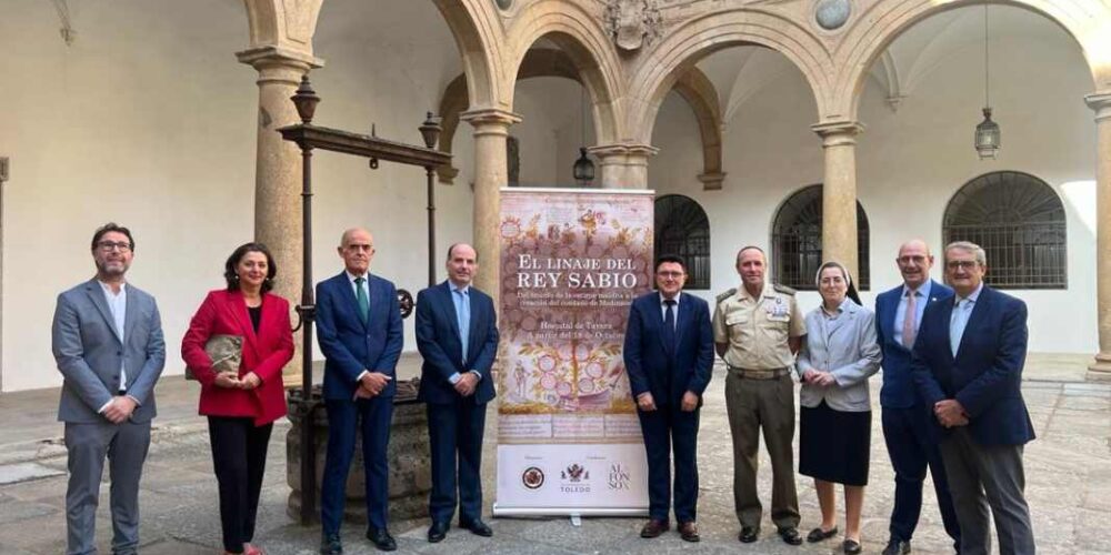 La exposición muestra la relación entre Alfonso X y la Casa de Medinacelli.