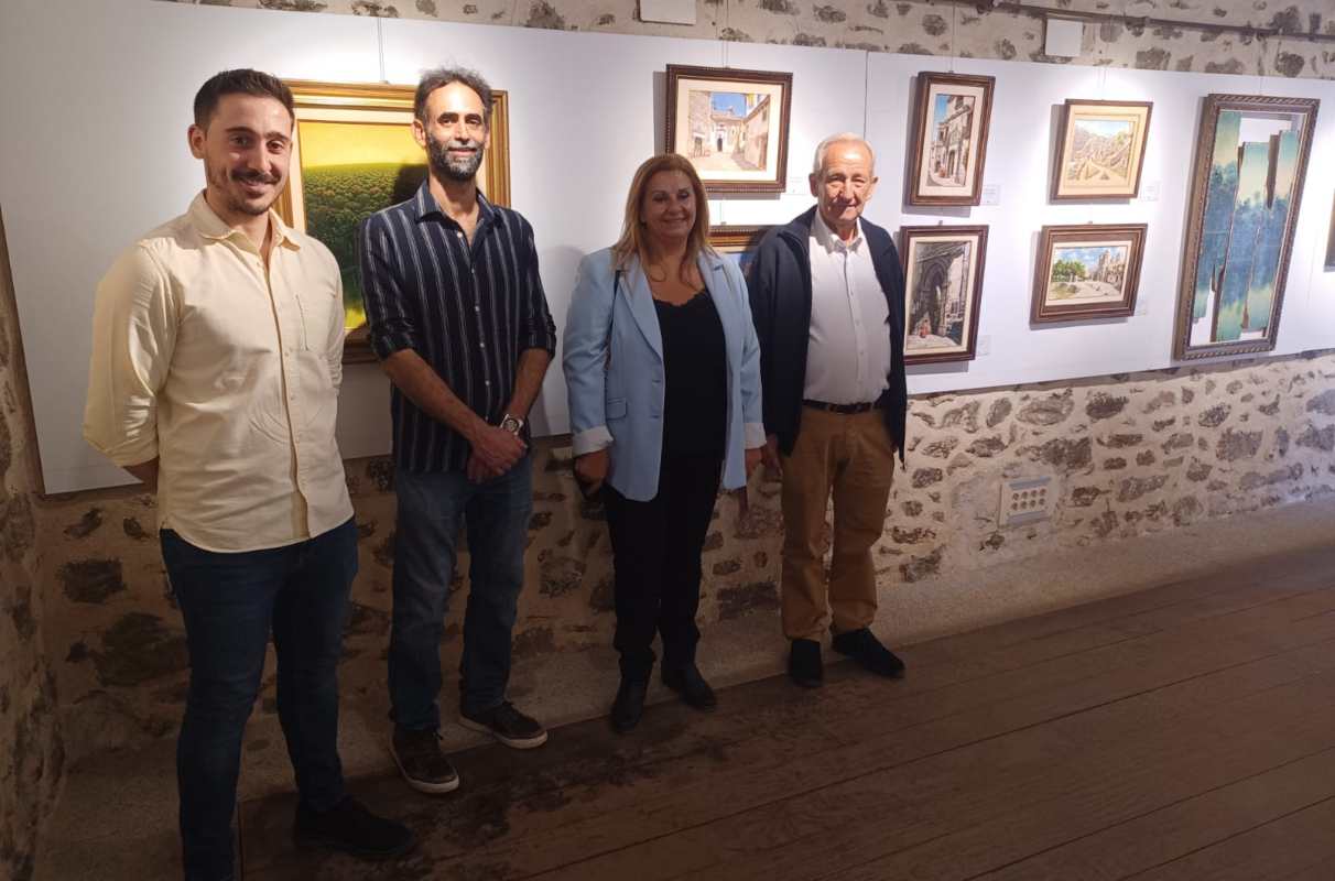 Exposición del pintor Roberto Álvarez sobre el Toledo del siglo XIX en Melque.