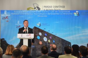 El presidente regional, Emiliano García-Page, habla sobre el nuevo Conservatorio Superior de Música de CLM.