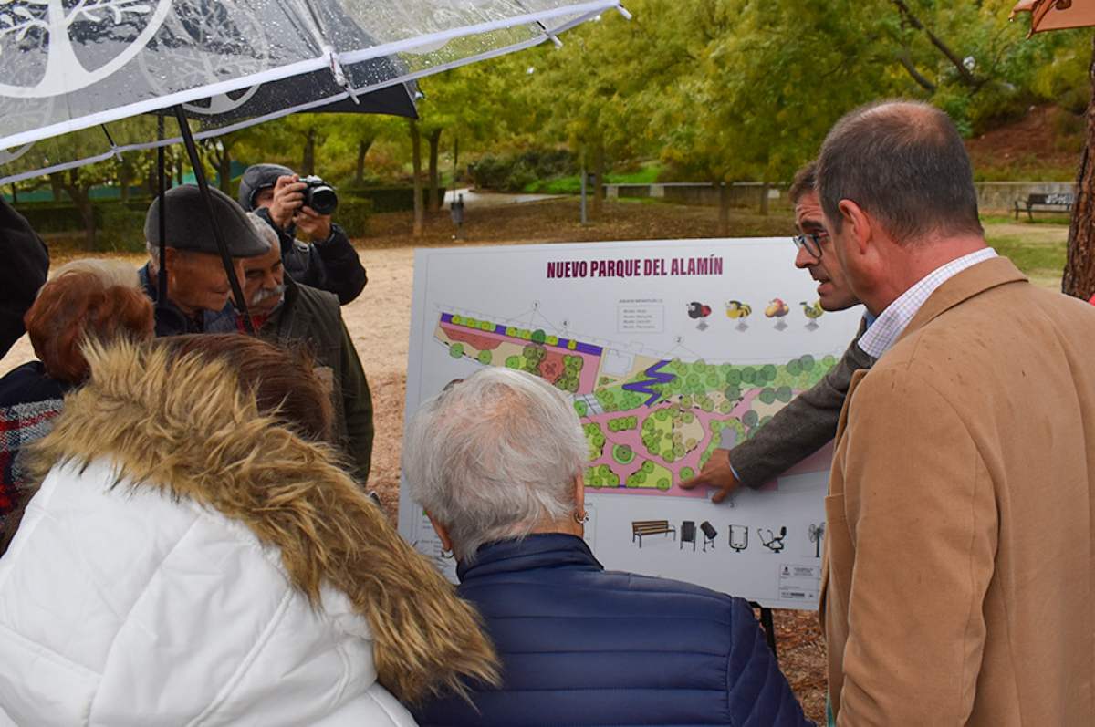 Presentación del proyecto de remodelación integral del Nuevo parque del Alamín en Guadalajara