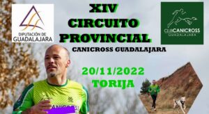 Cartel circuito canicross Guadalajara