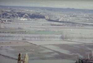 Parte de la crecida del Tajo a su paso por Toledo. Fue en 1969… qué tiempos.