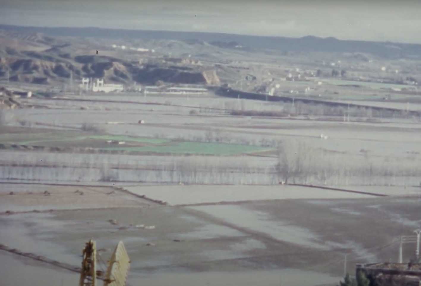 Parte de la crecida del Tajo a su paso por Toledo. Fue en 1969… qué tiempos.