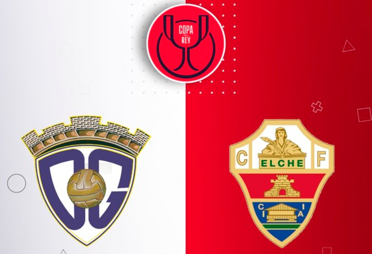 Cartel segundo partido de Copa del Rey. Deportivo Guadalajara -Elche CF