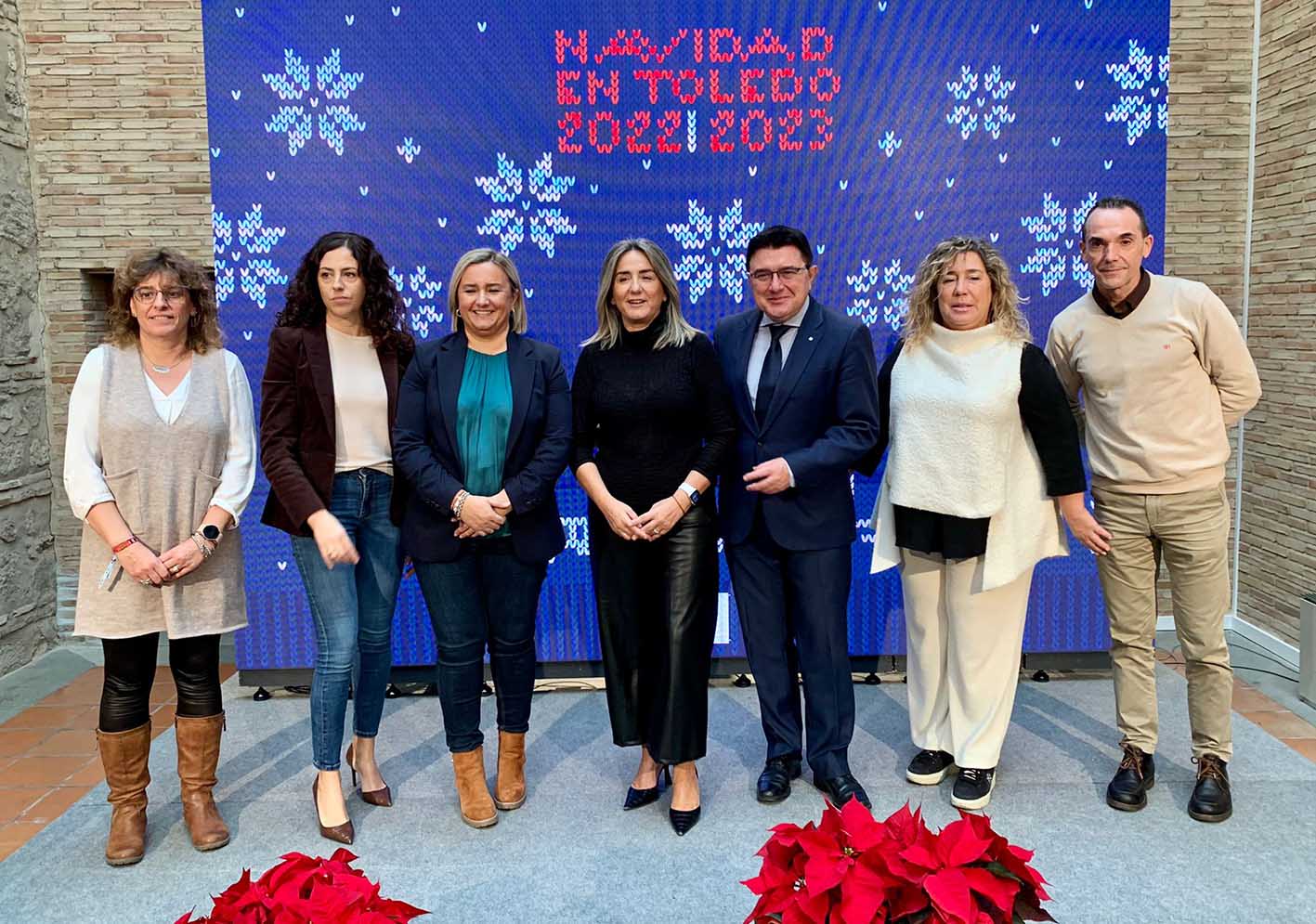 La alcaldesa de Toledo ha presentado todas las actividades de Navidad.