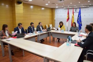 La reunión del Consejo de Administración de la Empresa Pública de CLM. donde se ha informado deL importante logro de ETURIA