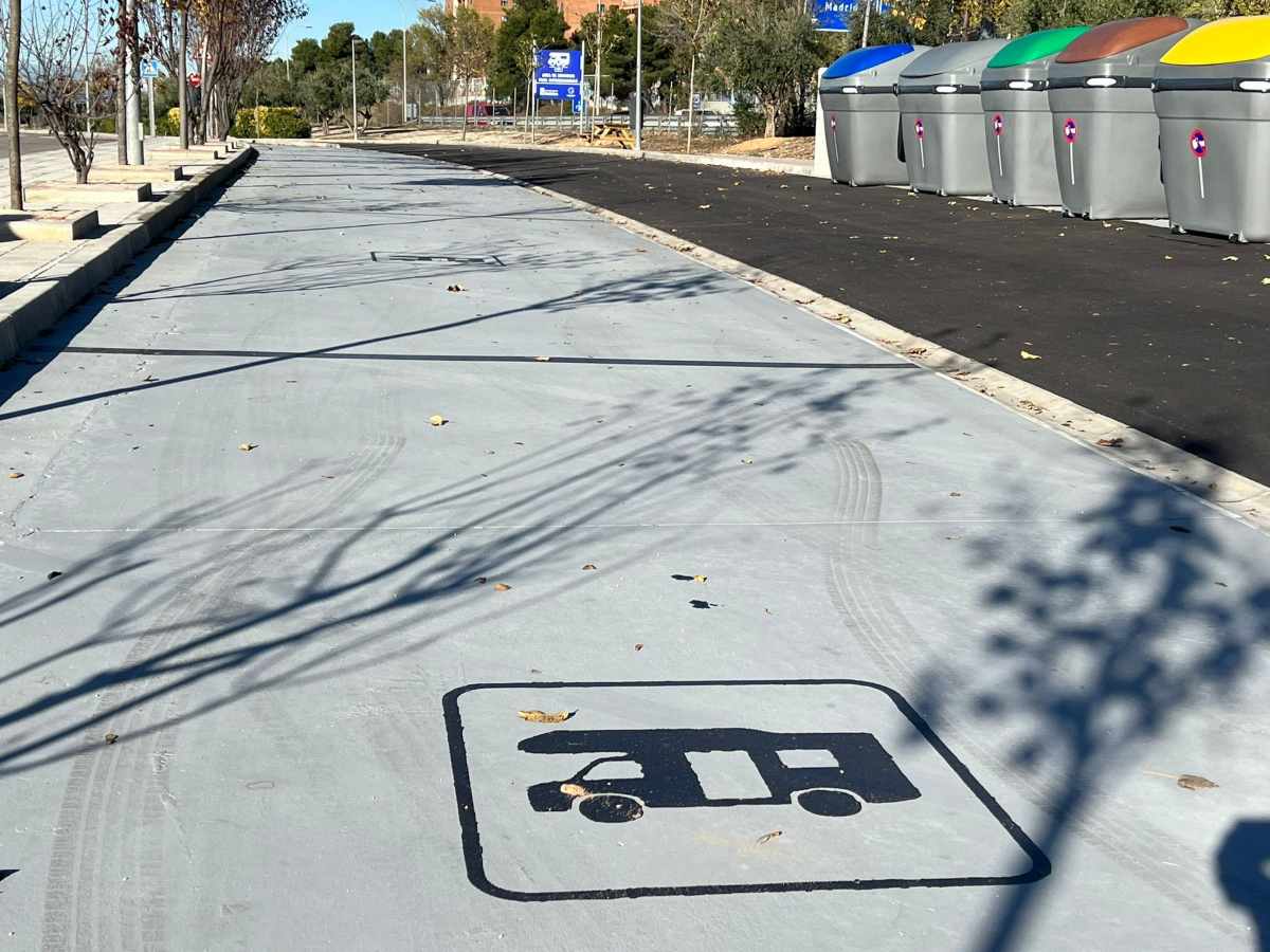 Nuevo aparcamiento de autocaravanas en Guadalajara