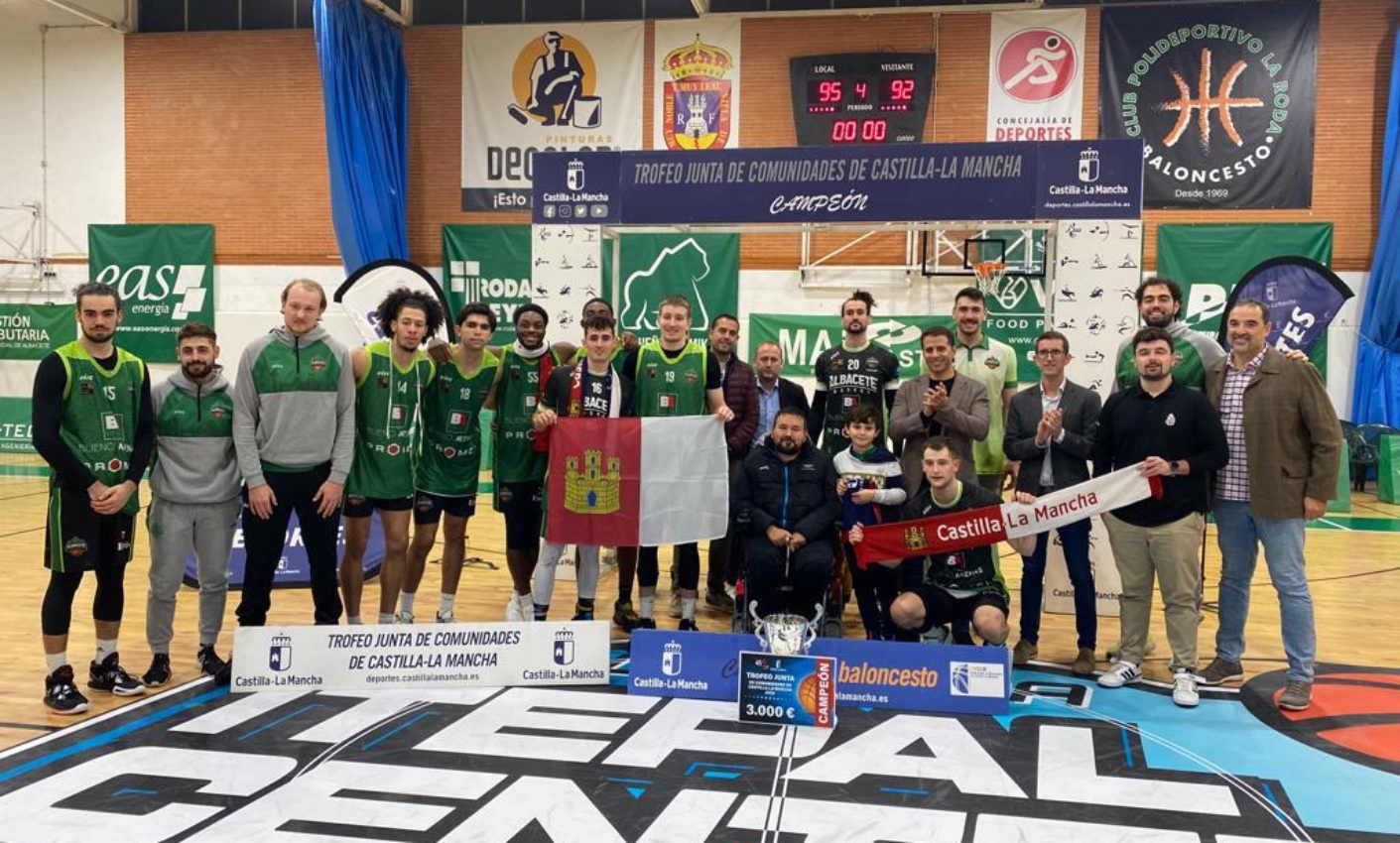 El Bueno Arenas Albacete Basket se proclama campeón del Trofeo de la JCCM 2022.