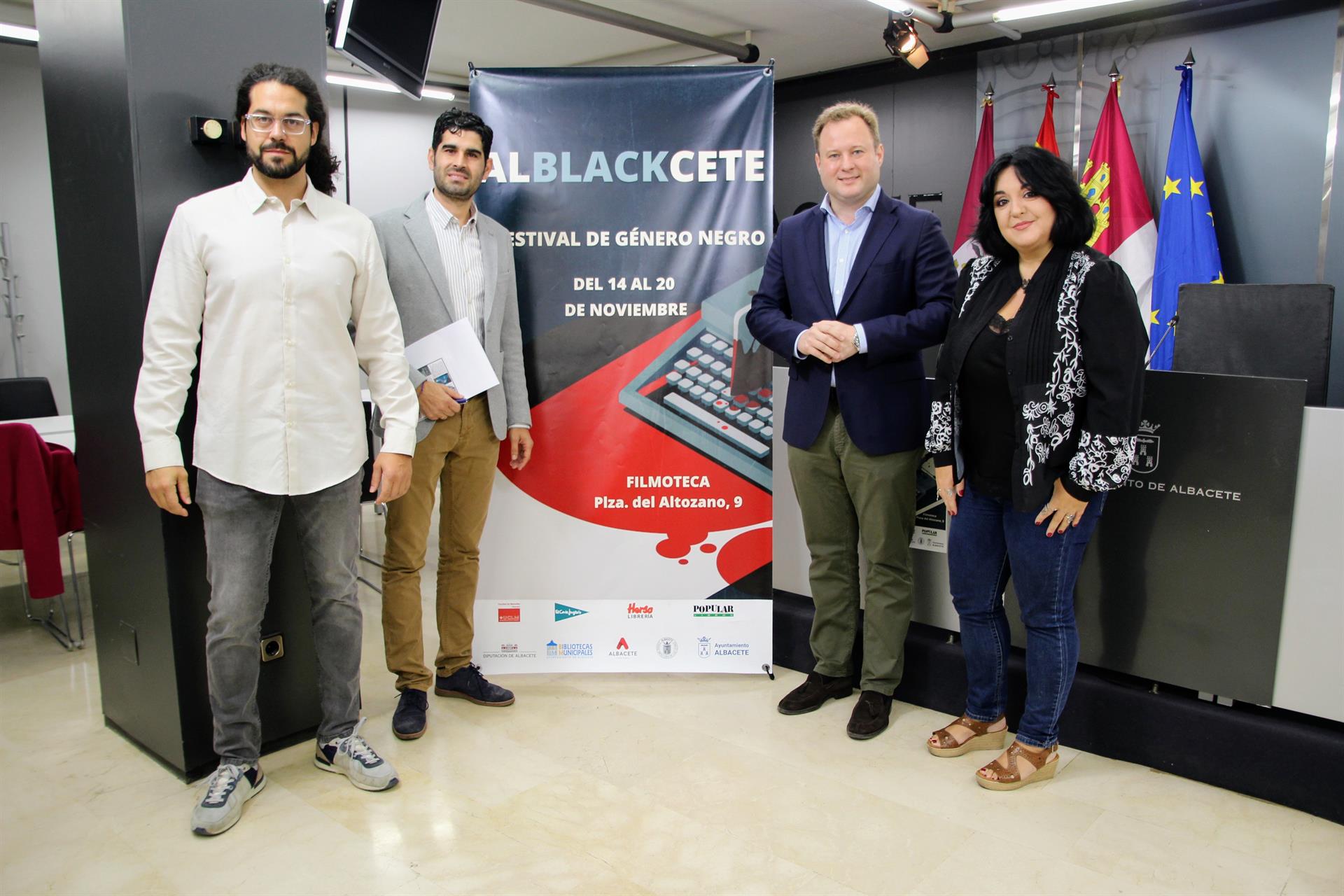 Presentación de la I edición del Festival de Género Negro "Alblackcete".