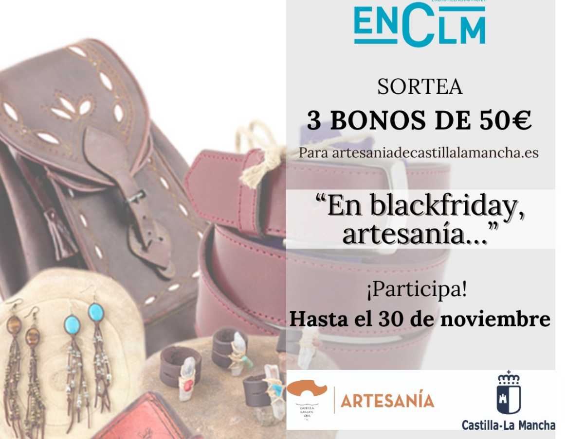 En el Black Friday puedes ganar 50 euros para gastar en Artesanía de Castilla-La Mancha.