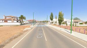 Calle Troya, en Nambroca.