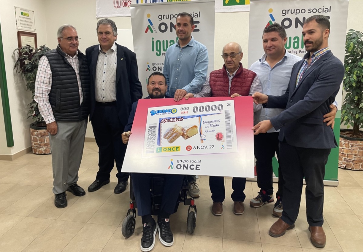 Presentan el próximo cupón de la ONCE, dedicado a Los Miguelitos de La Roda, Albacete.