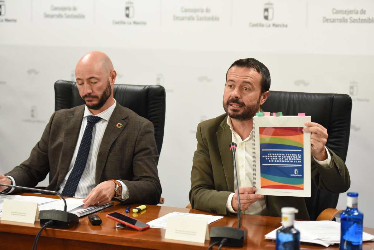 José Luis Escudero, presentando la campaña ‘Sin Desperdicio 2030’.