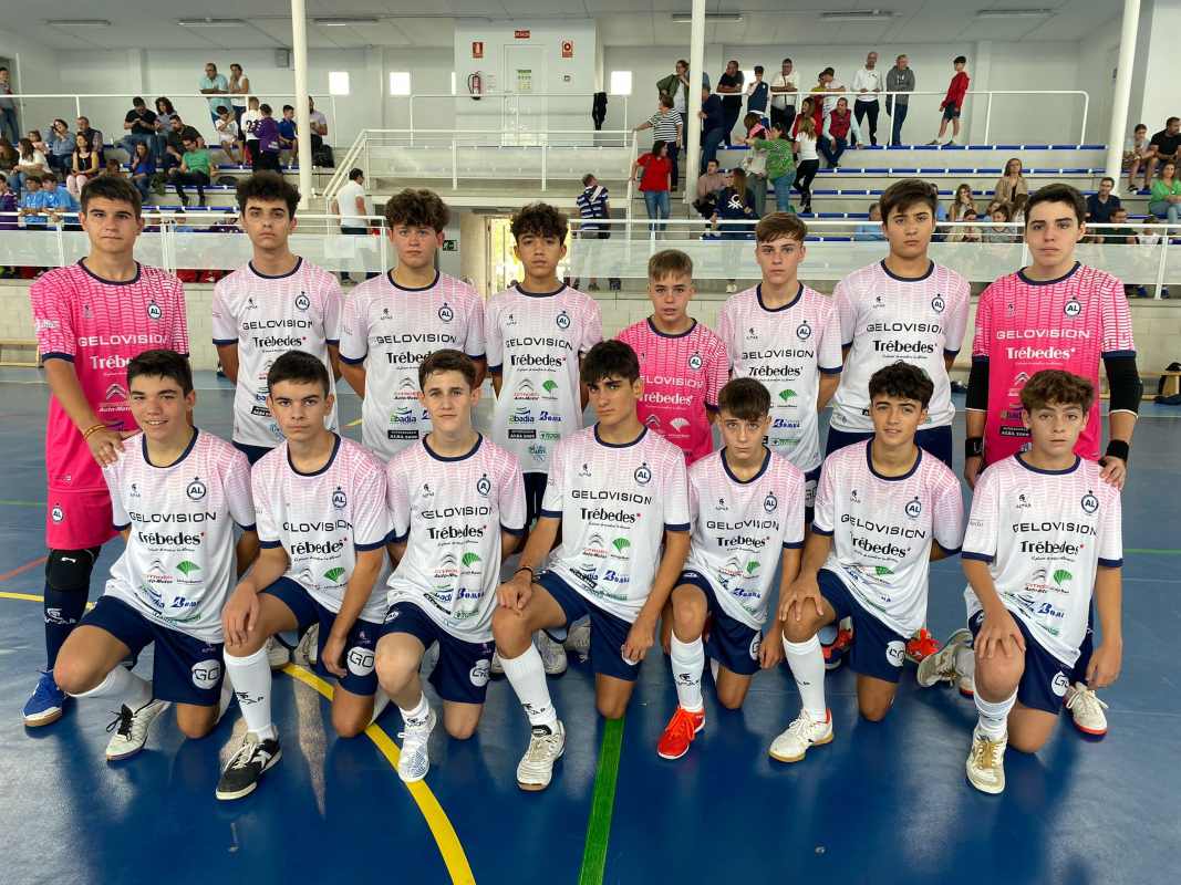 El Andreu Linares Escuela de Fútbol Sala nace con 60 jugadores.