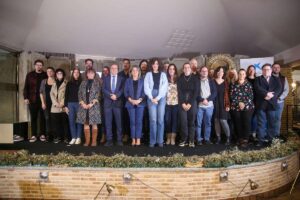 Foto de familia en la presentación de los primeros 21 proyectos del Pacto por la Inclusión.