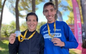 Sonia Labrado y Ricardo Martínez. Foto: ricardoatleta.