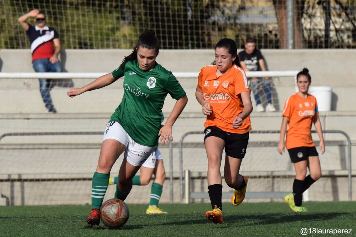 Mon, la máxima goleadora del Toledo. Foto: Laura Pérez.