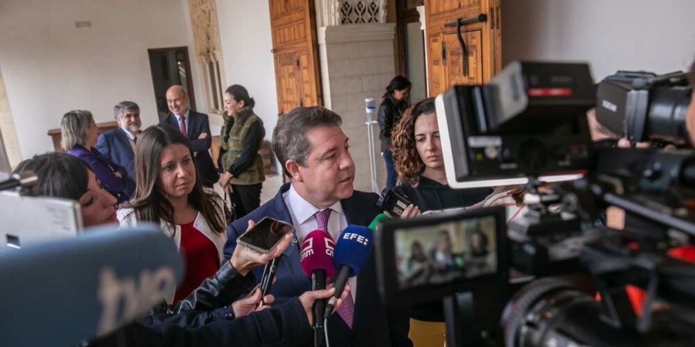 El presidente de Castilla-La Mancha, Emiliano García-Page.