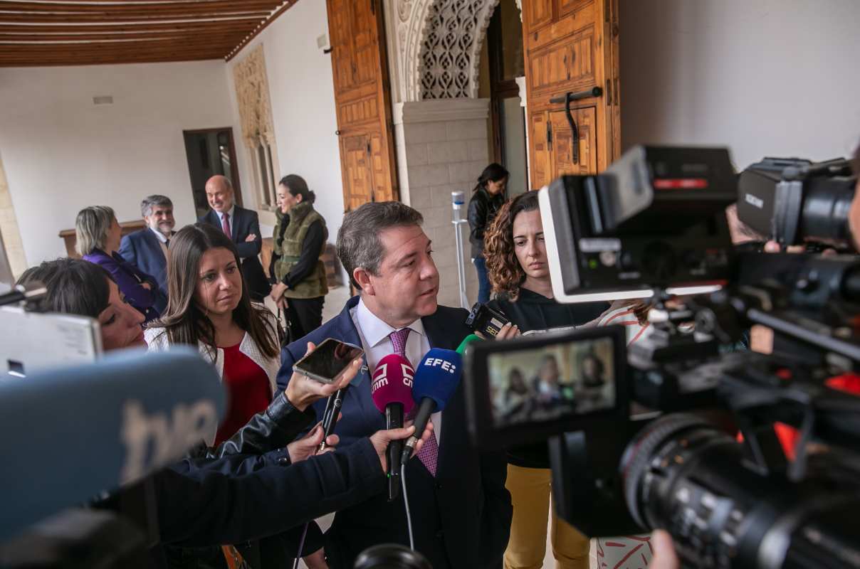 El presidente de Castilla-La Mancha, Emiliano García-Page.