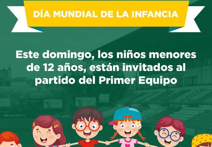 Toledo se suma a la conmemoración del Día Mundial de la Infancia.