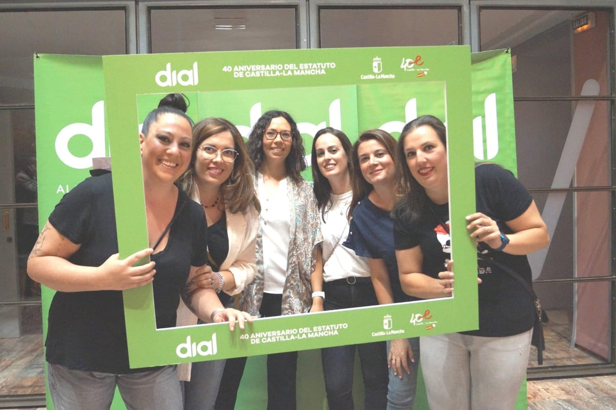 Photocall Dial Únicxs Toledo, Teatro Rojas