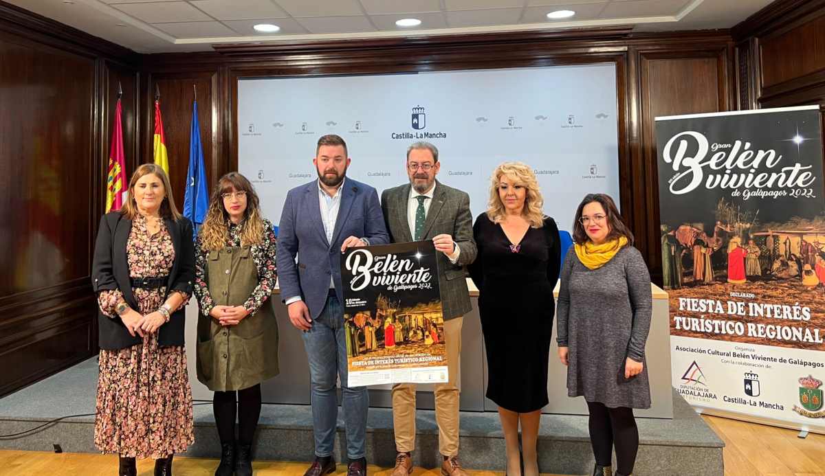 Presentación del Belén Viviente de Galápagos en Guadalajara